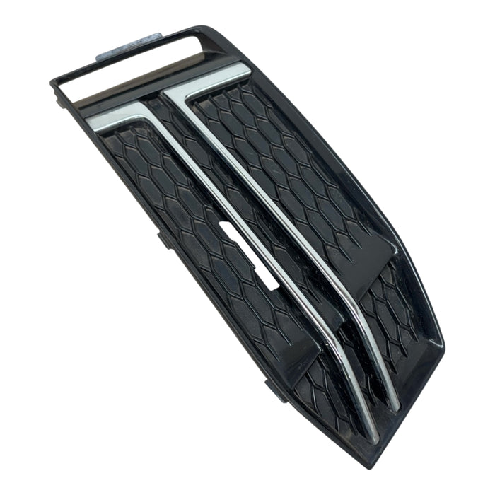 Audi A4 S Line Right Front Bumper Grille 2016-2019 Genuine 8W0807682F