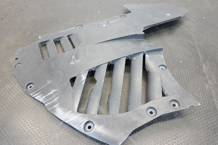 Ferrari 488 Pista front right RH undertray shield Genuine Used Part 89267000