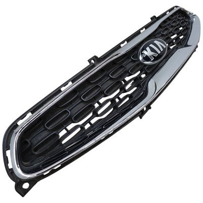 Kia Picanto front bumper upper grill 2017-2019 Hatchback Genuine 86351-1Y500