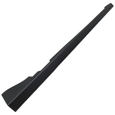 Renault Clio carbon effect right side skirt 2013-2016 Genuine 8201289551