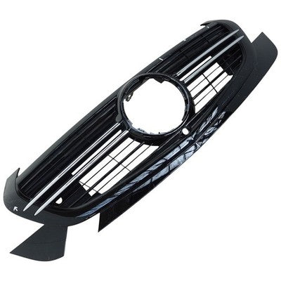 Mercedes Benz EQC AMG Line front bumper upper grill 2020-2023 A2938884100