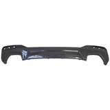 BMW 5 series M Sport rear bumper trim G30 G31 LCI 2020-2023 Genuine 51128098694