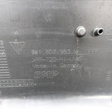 Porsche Taycan Sport Design rear bumper lower section Genuine 9J1807983M FFF