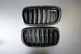 BMW X5M F85 front bumper kidney grill set left right Genuine 8056769 8056324