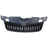 Skoda Fabia front bumper upper grill 2010-2014 Genuine pn 5J0853668C