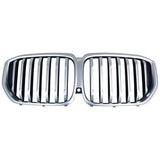 BMW X5 front bumper upper grill G05 2019-2023 Genuine 214541 10