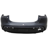 Porsche Taycan rear bumper 2019-2023 Genuine 9J0807421A 9J1807983F