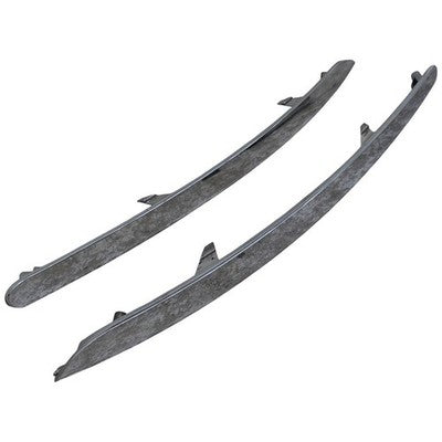 Kia Sportage front bumper left right chrome trim set 2010-2015 Genuine