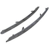 Kia Sportage front bumper left right chrome trim set 2010-2015 Genuine