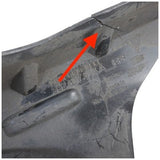 Porsche 911 C2 rear bumper right exhaust shroud 992 2019-2023 Genuine 992807834A