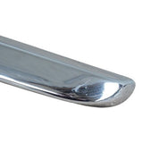 Fiat 500 Lounge front bumper chrome grill trim 2016-2021 hatch Genuine 735525816