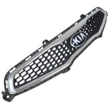 KIA PICANTO FRONT BUMPER Upper Grill 5dr 2011 to 2013 5 Door GENUINE 86351-1Y000