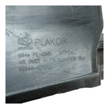 Hyundai Tucson Front Bumper Right Air Duct 2024-2026 Genuine 86544-N7GA0