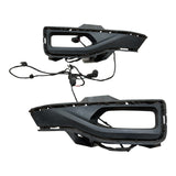 Nissan Leaf Front Bumper Fog Grille Pair 2018-2022 Genuine 622565SK0B 622575SK0B