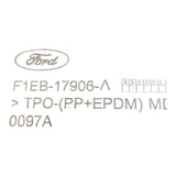 Ford Focus rear bumper upper 2015-2018 Genuine F1EB-17906-A